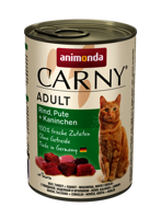 Animonda Cat Carny Adult Rind, Pute und Kaninchen 400g
