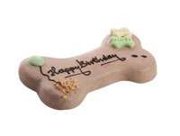 Kuchen für Hund "Happy Birthday" Nuss - Schokolade für einen Hund 250g