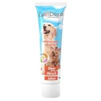 Lovi Dog Snack Creme Pate Dear - Hundepastete in der Tube, mit Hirschfleisch, Vitaminen und Omega-3 90g 