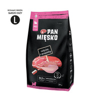 PAN MIĘSKO Kalbfleisch mit Wachtel L 20 kg für Welpen