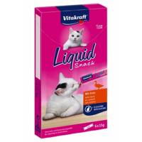 Vitakraft Cat Liquid-Snack mit Ente 6x15g