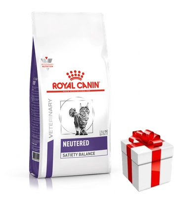 ROYAL CANIN Neutered Satiety Balance 12kg + Überraschung für die Katze