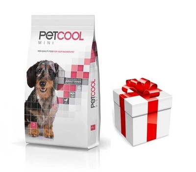 PETCOOL Mini für kleine Rassen 3kg  + Überraschung für den Hund