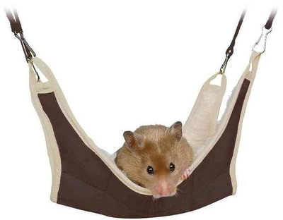TRIXIE Hängematte für Hamster und Maus Maße: 18 × 18 cm 