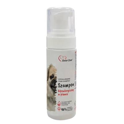 OVER ZOO HYPOALLERGENES SHAMPOO IN SCHAUM 150ML